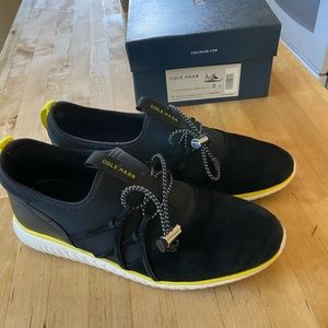 Cole Haan Studio grand size 8 black sneakers
